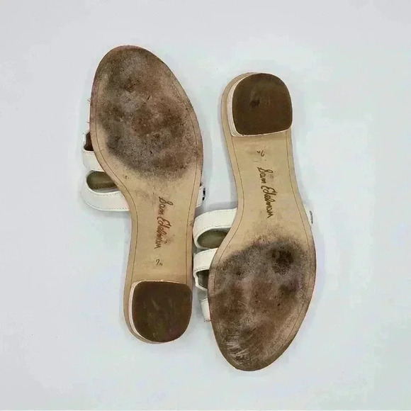 Sam Edelman white sandals, 7 1/2 - Picture 9 of 9
